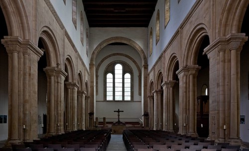 Interior facing east, St., Sankt, Saint