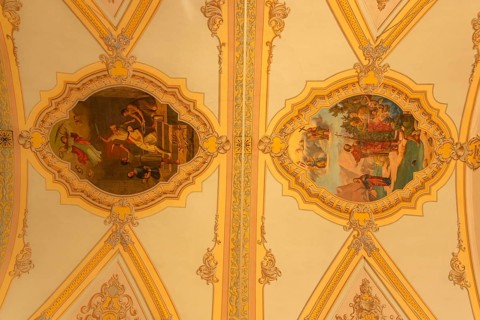 Catholic parish church, Walchsee, St John the Baptist, painting