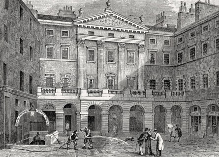 The Royal Exchange, Edinburgh, Scotland, 19th century