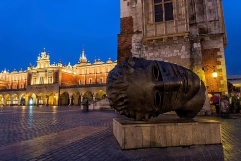 Sculpture in Krakow