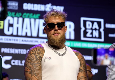 Jake Paul at Jake Paul vs. Julio Cesar Chavez Jr. Press Conference held at the Avalon in Hollywood,