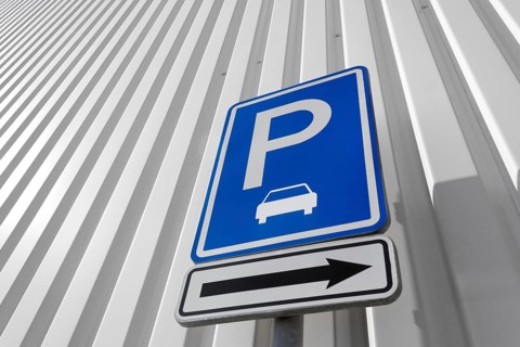 Parking sign