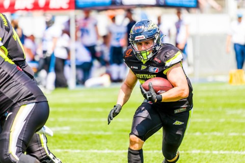 ELF/ Game: Panthers Wroclaw at Stuttgart Surge on 21. Juny. 2024, in the Gazi Stadium, Stuttgart,