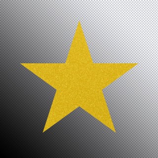 Gold Christmas star clipping path, Christmas decoration, transparent background