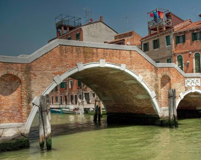 Ponte di Tre Archi, Sestiere Cannaregio, Venice, Italy Venice, Italy