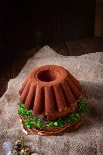 Delicious chocolate babka