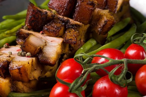 Crispy roasts from the grill