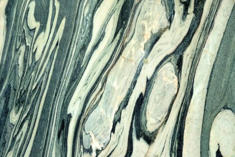 A wall on a building made of marble. Luxury and wealth Austria