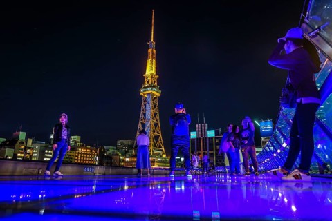 Nagoya Oasis 21. Shooting Location: Aichi Prefecture, Nagoya City