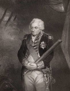 Admiral of the Fleet John Jervis, 1st Earl of St Vincent, 1735-1823, admiral in the Royal Navy