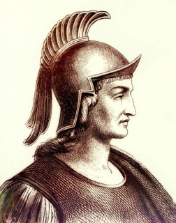 Theodoric the Great, Flavius Theodericus Rex, ca 454-526, king of the Ostrogoths from the Amali