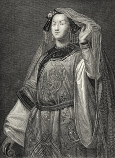 Turandot, Princess of China, character from the drama Turandot by Friedrich Schiller, 1759 - 1805