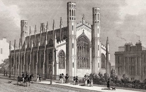 St Paul's Chapel, York Place, Edinburgh, Scotland, 19th century, from Modern Athens by Th. H.
