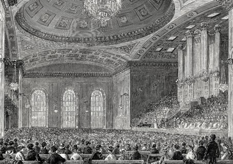 Assembly Rooms and Music Hall, Edinburgh, Scotland, 19th century