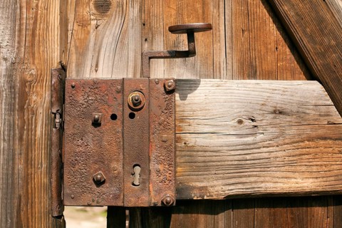Rusty lock