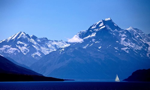 Mount Cook New Zealand National Park Southern Alps