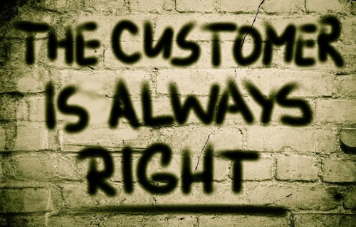 The Customer Is Always Right Concept
