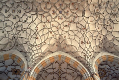 Vault in the nave, St., Sankt, Saint
