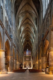 Metz, Saint-Étienne Cathedral, view to the east