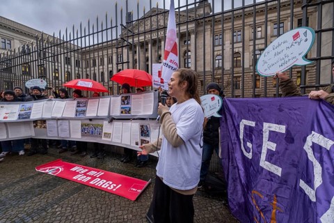 Germany, Berlin, 22 November 2024, Action against hospital reform, Health alliances submit appeal