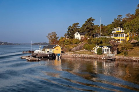 Archipelago island, Stockholm archipelago, Stockholm, Sweden, Scandinavia