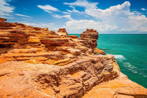 A picture of the beautiful landscape of Broome Australia