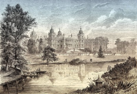 Château de Ferrières, built between 1855 and 1859 for Baron James de Rothschild in the Goût