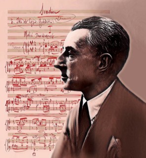 Joseph Maurice Ravel, 1875 – 1937, French composer, pianist and conductor, leading musician in