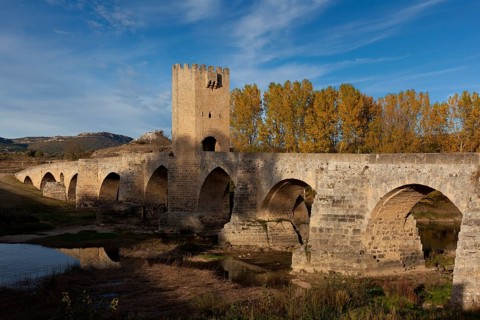 Bridge of Frias, Burgos, Castilla y Leon, Spain
