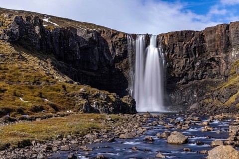 Gufufoss, East Fjords, Iceland