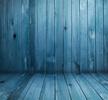 Vintage blue wooden planks interior