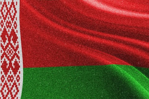 Belarus glitter flag, national flag, glittering flag sparkle background