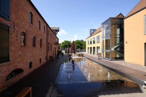 Town view of the town of Norden, district of Aurich, Lower Saxony, Germany