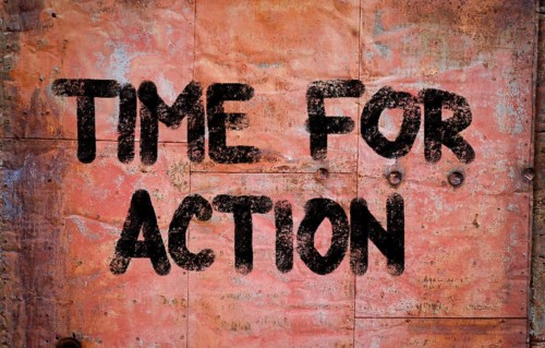 Time For Action Concept