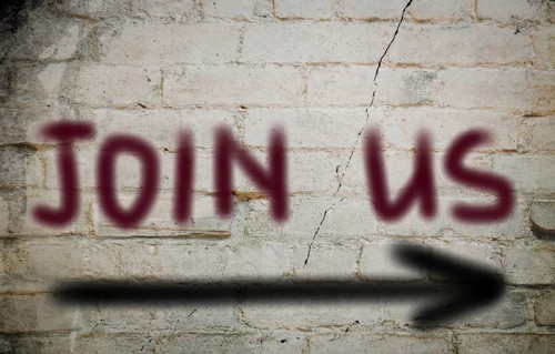 Join Us Concept