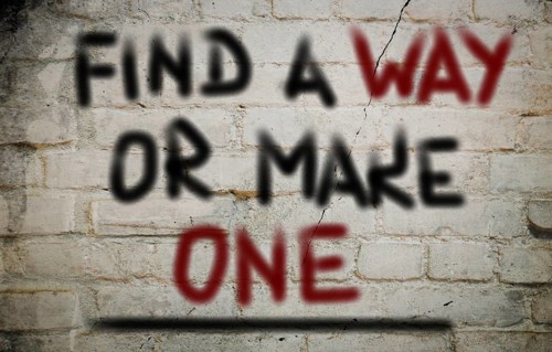 Find A Way Or Make One Concept