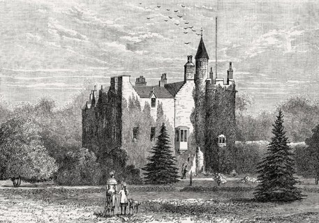 Craigcrook Castle, Edinburgh, Scotland, 19th century