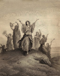 Jephthah's Daughter Coming to Meet Her Father, Gustave Doré