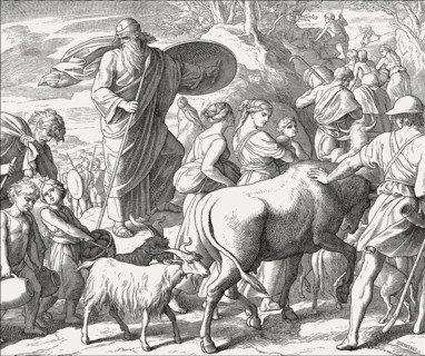 Mattathias' Followers, Old Testament, by Julius Schnorr von Carolsfeld
