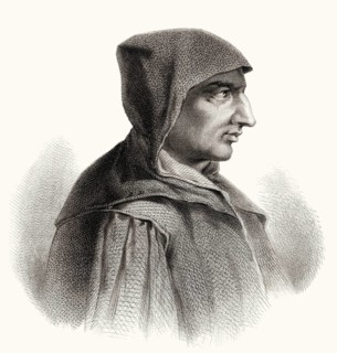 Girolamo Hieronymus Savonarola, 1452-1498, an Italian Dominican and preacher of repentance