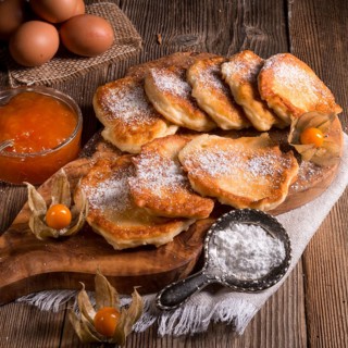 Racuchy - Polish yeast pancakes