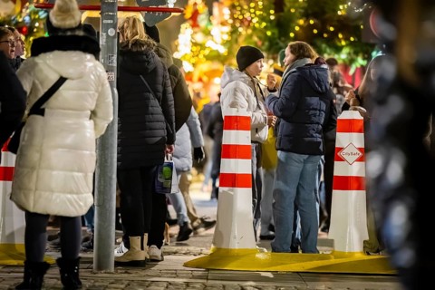 The Dresden Striezelmarkt is a Christmas market in Dresden. It has been held in Advent since 1434,