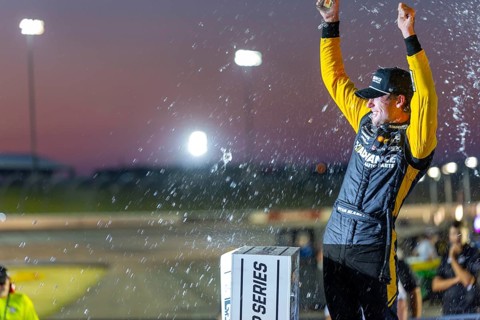 Ryan Blaney wins the Iowa Corn 350 Powered by Ethanol in Newton, IA, USA