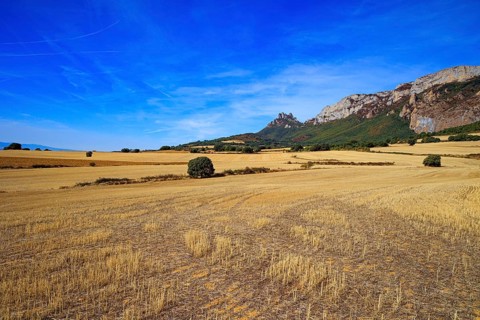 Basque country, province of Guipuzcoa, Spain. Lush colors of autumn. Gorgeous scenic road from San