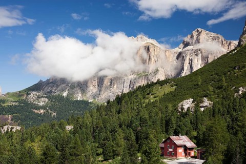 Alpine landscape, Italian Dolomites