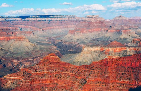 View from the South Rim of the Grand Canyon National Park, United States of America