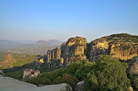Monastery of Varlaam, Holy Monastery of Saint Nicholas, Monastery of Rousanou and Megalo Meteoro