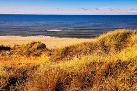The Red Cliff near Kampen, Sylt, Germany