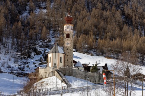Pilgrimage Church of Our Lady, Madonna, Val Senales, South Tyrol, Italy