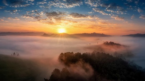 Beautiful Slovak unspoilt nature, a wonderful destination for vacation and relaxation
